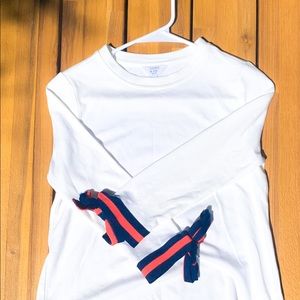 Crown&Ivy White Shirt with Bows